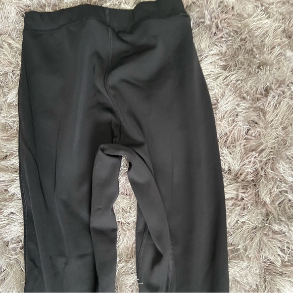 Adidas Response Climalite women/girls black and blue leggings. Size S. Used. - Picture 5 of 15